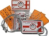 Vigilant Trails&reg; Pocket-Survival Snare Traps | Includes 3 Locking Small Game Snares | Compact | Field Tested | All Weather-Always Working