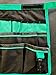 Apollo Tools Garden Tool Organizer with 34 Pockets Fits Any 5 Gallon Bucket. Green/Black - DT0825