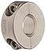 Ruland SP-16-SS Two-Piece Clamping Shaft Collar, Stainless Steel, 1.000