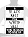 Damdekoli Black Belt Poster - 11x17 Inches - V1