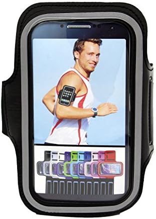 Armband for iPhone 7/6/6S Plus, LG V20 K7 G5, Galaxy s7 s6 s5 Edge,Moto G ,HTC One (fits Otterbox Defender / Lifeproof case) ArmTrek Pro Sport Exercise Running Pouch Key Holder - Hiking,Biking,Walking