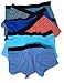 Sexy Basics Women's 6 Pack Modern Active Boy Short Boxer Brief Panties (6 Pack - Elephant, X-Large)