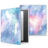 MoKo Case for All-New Kindle Oasis (9th Generation, 2017 Release) - Premium Ultra Lightweight Shell Cover with Auto Wake/Sleep for Amazon Kindle Oasis E-Reader Case, Dreamy Nebula