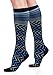 Women’s Compression Socks (6 Pack) – S/M – Multicolored - Graduated Muscle Support, Relief and Recovery. Great for Running, Medical, Athletic, Diabetic, Travel, Pregnancy, Nursing (8-15 mmHg)