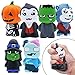 JOYIN 6 Pack Halloween Themed Squishy Toys Slow Rising Stress Relief Super Soft Squeeze Kawaii Cute Halloween Friends Characters Toys for Boys Girls