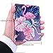HDE Passport Holder Cover RFID Blocking Card Case Wallet Travel Document Organizer