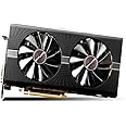 XUANMO AMD Radeon RX580 2048SP 8g Gpu Video Gaming Amd graphics card GDDR5 256-Bit Pc Gaming Video Card AMD 2XDP HDMI PCI Express 3.0 with Freeze Fan Stop for Desktop Computer Gaming Gpu