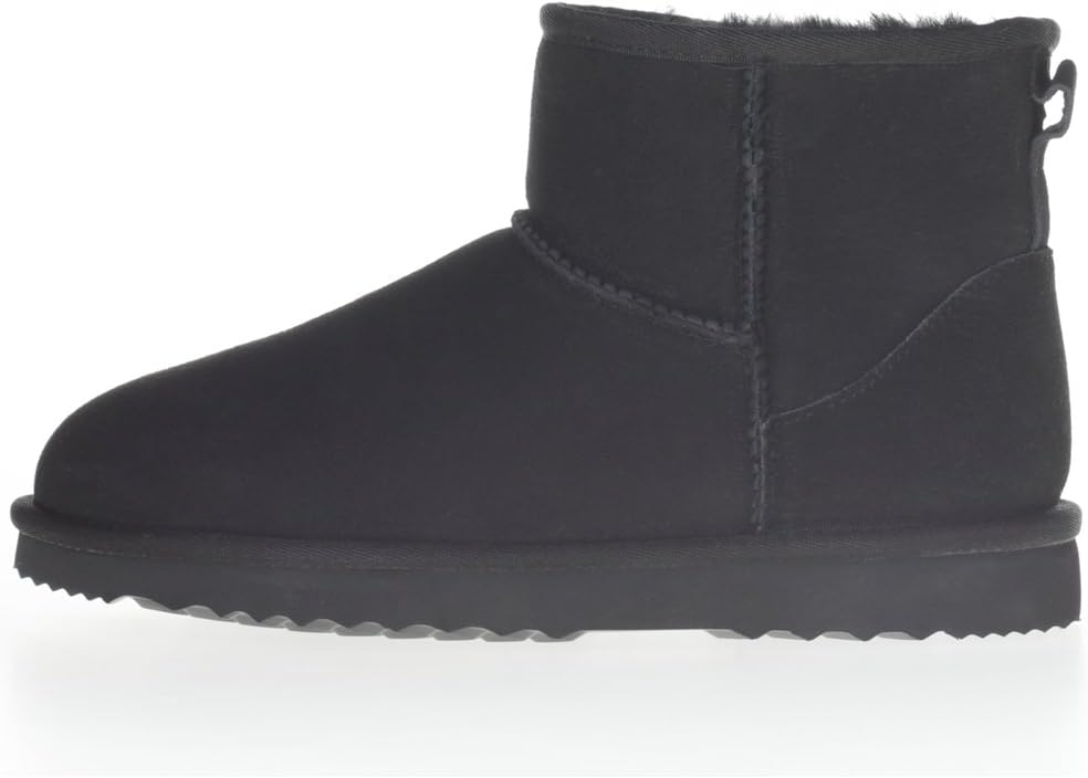 Fur Boots Sheepskin Leather raw Wool Lightweight Outsole 18mm Hair high Waterproof Super Warm