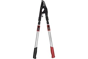 Ironwood Tool Company Heavy Duty, Telescopic Handle, 6 Stage Ratchet, Limb and Branch Lopper IW1425 with Non Slip Grips, Made In the USA
