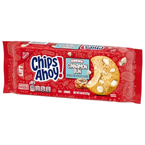 CHIPS AHOY! CHEWY CINNAMON BUN COOKIES, 9.58 OZ