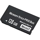 Original 128GB Memory Stick Pro Duo MARK2 - High Speed Performance, Compatible with PSP and Camera Accessories