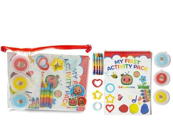 My First Toddlers Activity Pack with Dough Crayons Cutters