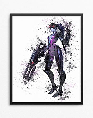 Overwatch Print, Widowmaker Print, Overwatch Poster, Widowmaker Poster, Game Poster, Blizzard N.015 (22 x 28 inch)