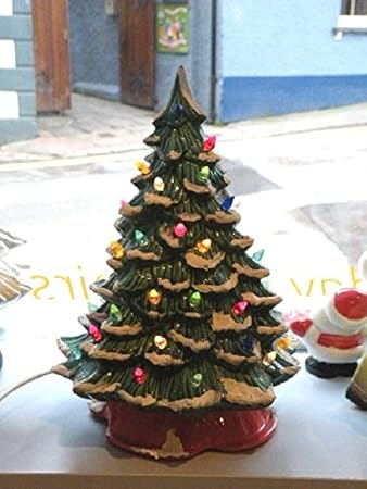 pics Ceramic Light Up Christmas Tree Uk ceramic christmas tree lamp with snow