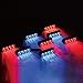 Xprite G1 Series Red & Blue 4 LED 4 W 8 Heads 32 LED Hide A Way Emergency Vehicle Strobe Warning Lights Lightbars For Deck Dash Grill Windshield Headliner