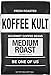 Koffee Kult Koffee Kult Medium Roast Smooth and Flavorful Ground Coffee - Perfect for a Relaxing Cup Anytime (Medium Roast, 32oz)