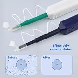 QOTSTEOS 2pc Fiber Optic Cleaner Pen LC MU 1.25mm SC ST 2.5mm Over 800 Cleans view 4