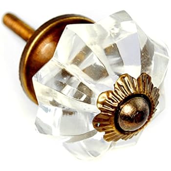 Fancy Cabinet Pulls Glass Drawer Knobs Cottage Dresser Handles 6