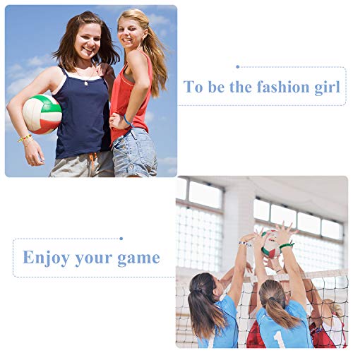 32 Pieces Volleyball Hair Accessories Multi Colored Volleyball Hair