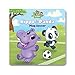 LeapFrog Learning Friends Hippo and Panda figures with Board Book