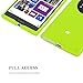 Cadorabo Case Compatible with Nokia Lumia 1020 in Jelly Green - Shockproof and Scratch Resistant TPU Silicone Cover - Ultra Slim Protective Gel Shell Bumper Back Skin