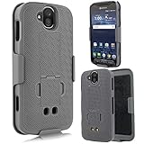 Kyocera Duraforce Pro Case Slim Shell Swivel Hybrid Holster Defender Combo Cover with Belt Clip & Kickstand for Kyocera Duraforce Pro [E6810 E6820 E6830 E6800 E6833]