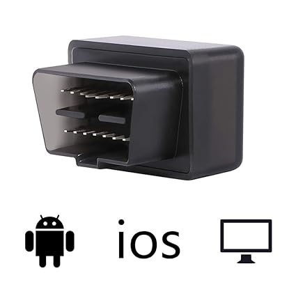 LINGJUN Mini Bluetooth Auto IOS Android OBDII Interface Diagnosegerät OBD2 Scanner CAN Bus ELM327 DE Lager (für IOS & Android