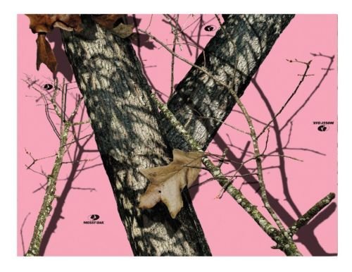 Pink Mossy Oak camo edible cake image cake topper frosting sheet decoration