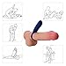 Cock Ring Waterproof Rechargeable Penis Rings Vibrating Sex Toy Multiple-Modes Vibrator for Longer Lasting Erections or Vagina Clitoris Stimulator