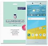 Sony Xperia X Compact Screen Protector [3-Pack], iLLumiShield Anti-Glare Screen Protector for Sony Xperia X Compact HD Shield with Anti-Bubble & Anti-Fingerprint Matte Film