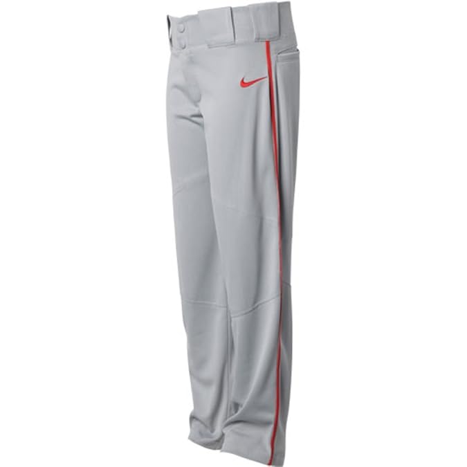 nike baseball pants red piping