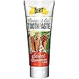 THE DIRT Coconut Oil Toothpaste - Fluoride & Gluten Free - Natural Oral Care for a Refreshing Smile - Sweet Cinnamon Flavor (35g: 3 Month Supply)