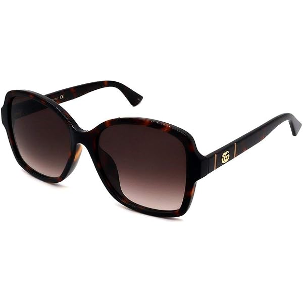 Amazon.com: Gucci Womens Round Havana Havana Brown  display picture 1