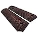 1911 Full Size G10 Grips, Black Screws Included, Mag Release, Ambi Safety Cut, Sunburst Texture, Cool Hand Brand, Red/Black