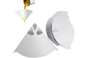 Zilphoba 100pcs 190 Micron Paint Strainer, Paint Filter for Latex Paint, Paint Sprayer, Airbursh Artist, Resin Filtering