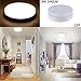 Led Ceiling Lights 18W(90W Halogen Bulb) Flush Mount Ceiling Light Fixture 1440LM 5000K Daylight White Round Mounted Surface Downlights for Kitchen, Garage, Balcony-No Dimmable