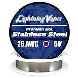 LV Stainless Steel 316L Wire 26 AWG - 50'