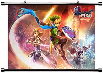 Legend of Zelda Hyrule Warriors Fabric Wall Scroll Poster (32" x 20") Inches [VG] Hyrule Warriors-16 (L)
