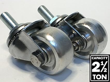 Amazon Com Aluminum Racing Floor Jack Casters For 2 1 2 Ton 2