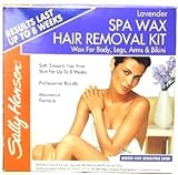 Sally Hansen Lavender Spa Wax Remover Kit For Body