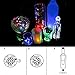 LED Coaster,12 Pack Light Up Coasters,LED Bottle Lights,Bottle Glorifier,LED Sticker Coaster Discs for Wine Bottle Clear Glass Cup Vase Color Changing Lights -Party,Wedding,Bar,Party Decoration