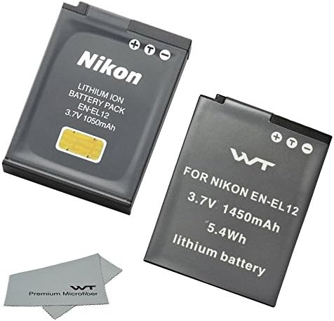 NKEL12ACC -001 for Nikon EN-EL12,MH-65 and Nikon Coolpix AW100, AW100s, AW110, AW110s, P300, P310, P330, S31, S70, S610, S620, S630, S640, S800c, S1000pj, S1100pj, S1200pj, S6000, S6100, S6150, S6200, S6300, S8000, S8100, S8200, S9050, S9100, S9200, S9300, S9400, S9500