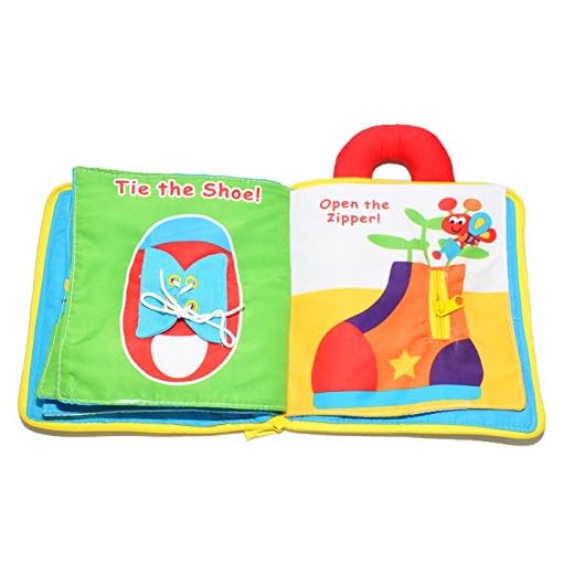 KMMall Soft Activity Books for Children Toddler Learning Story Book Life Education Sleep Books Baby Toys ,Baby Book , Cloth Book - Image 4