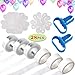 Tinabless Balloon Arch Kit Balloon Decorating Strip Kit for Garland, 32Ft Balloon Tape Strip,1 Tying Tool,100 Dot Glue, 15 Balloon Flower Clips, 60 Balloon Clips for Party Wedding Birthday Baby Shower