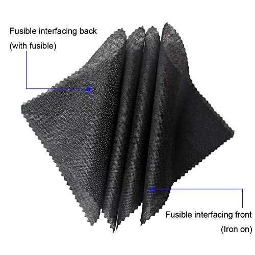 Fusible Interfacing Midweight Fabric for Quilting Stabilizer Blouses