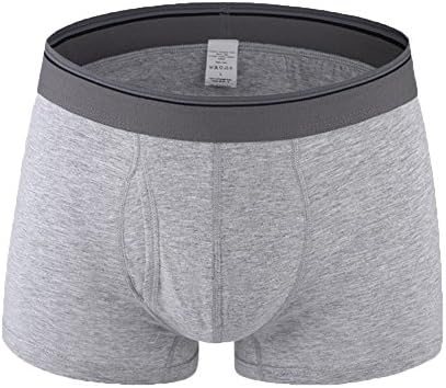 Mens Cotton Bikini Underwear Lightweight Light Grey Size M