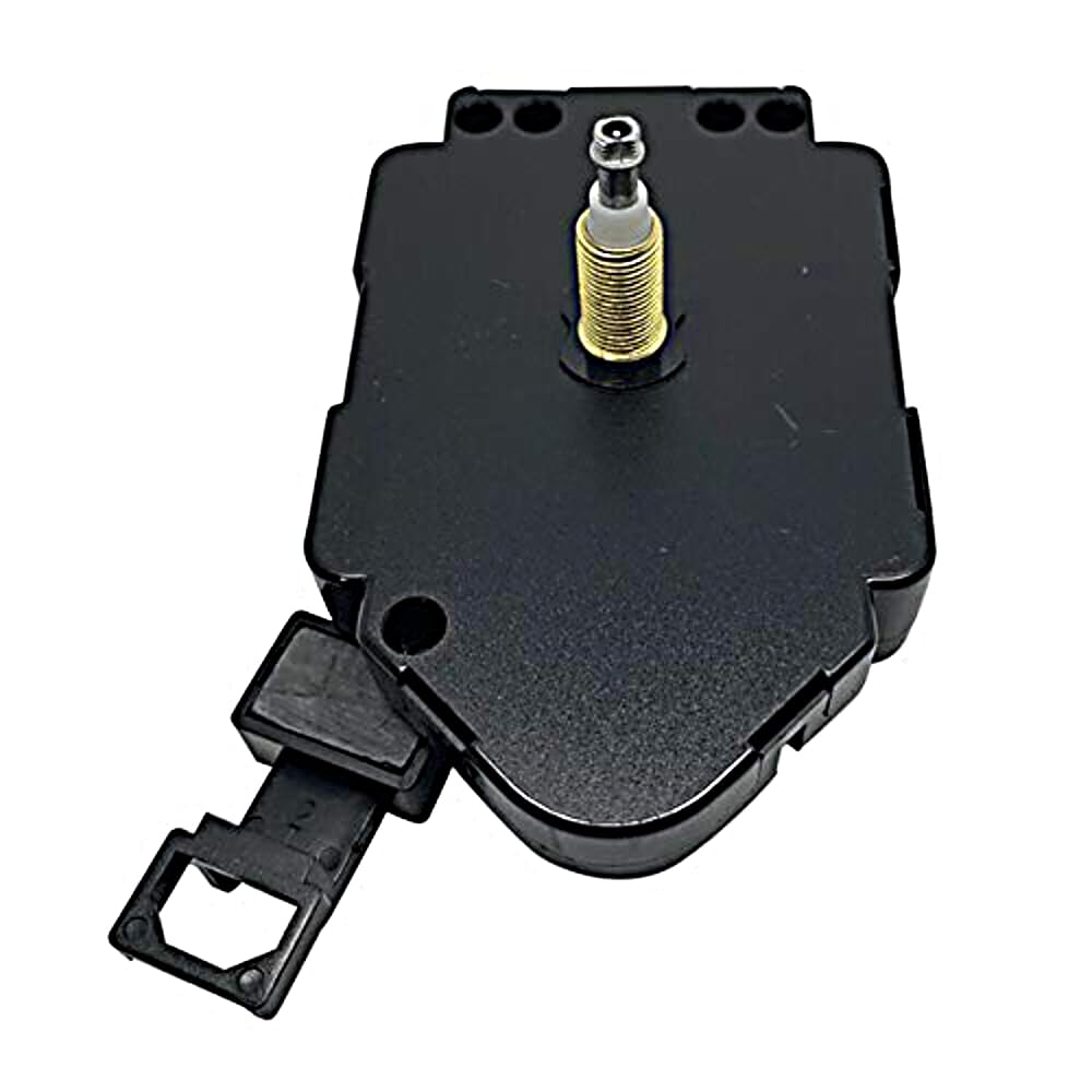 New Quartz High Torque Ticking Pendulum Clock Movement Mechanism Screw Fitting For Large Hands Battery Powered (Medium - 11.7mm Gold Thread)