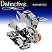 Distinctive Ruffler Sewing Machine Presser Foot - Fits All Low Shank (Top-Loading Drop-in Bobbin Machines Only) Singer, Brother, Babylock, Janome, Kenmore, White, Juki, Simplicity, Elna and More!