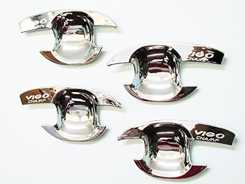 Toyota Hilux Vigo Champ Mk7 2012 2013 2014 Door Chrome Handle Insert Cover 4 Pcs