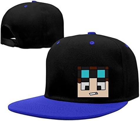 MKoomm The Diamond Minecart DAN TDM Adjustable Snapback Hip-hop Cap Baseball Hats